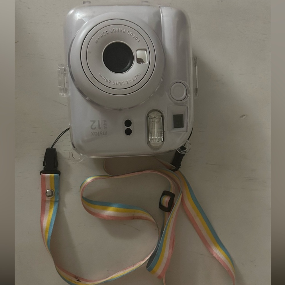 Fujifilm Instax Mini 12 Instant Camera - Soft Gray